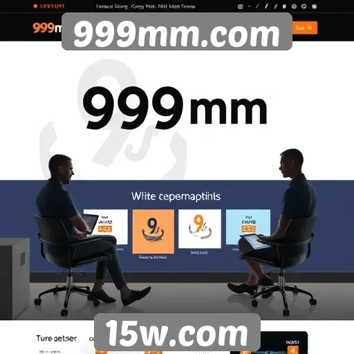 Acessibilidade e design do site 999mm.com
